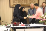 تقدیر ازکارکنان حوزه حراست بمناسبت روزحراست 11