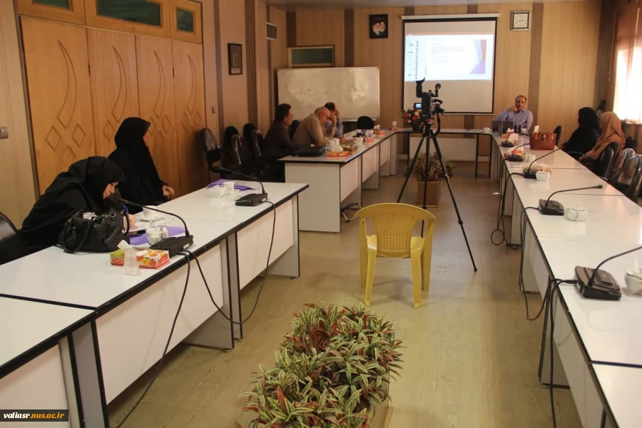 دوره های توانمند سازی اساتید"آشنایی با روشهای نگارش گزارش فنی" به میزبانی  دانشکده ولی عصر(عج) برگزار شد 6