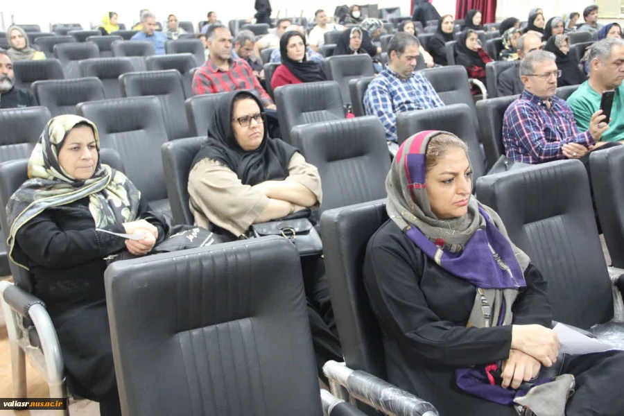 جلسه ی آموزشی ویژه والدین دانشجویان جدیدالورود برگزار شد 16