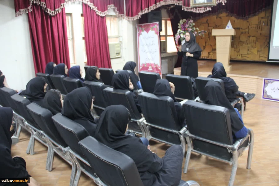 جلسه توجیهی کارآموزی در دانشکده ولی عصر(عج) برگزار شد 5