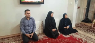 دیدار با خانواده شهید سامی مرخورزاد 8
