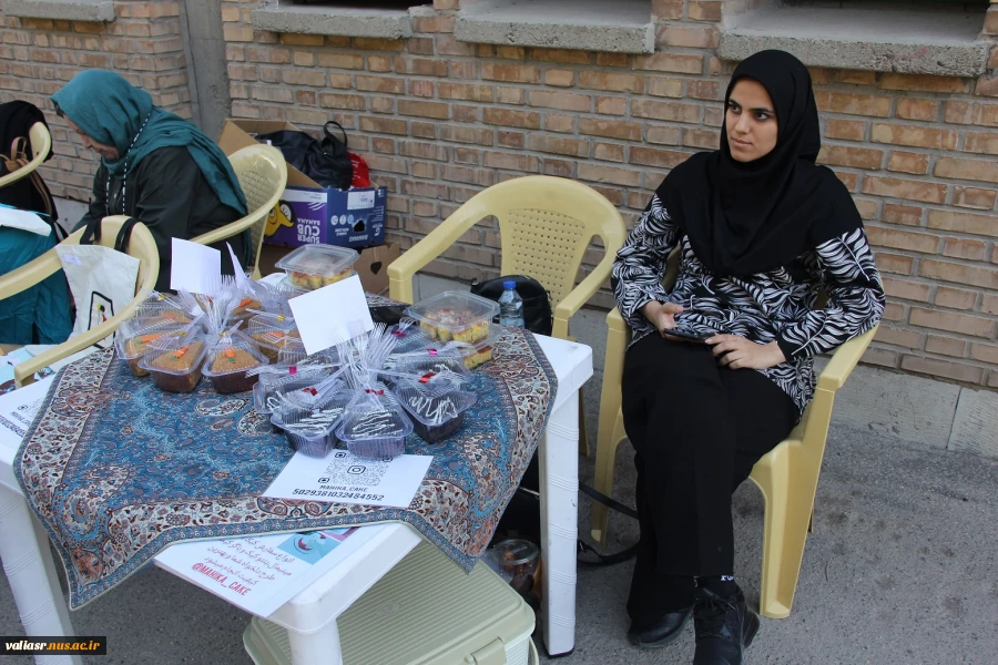بازارچه کارآفرینی با همکاری موسسه حمایتی کودکان کار در دانشکده برگزار شد 4