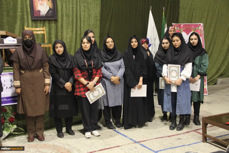 آیین استقبال از نو دانشجویان در دانشکده ولی عصر(عج) برگزار شد 7