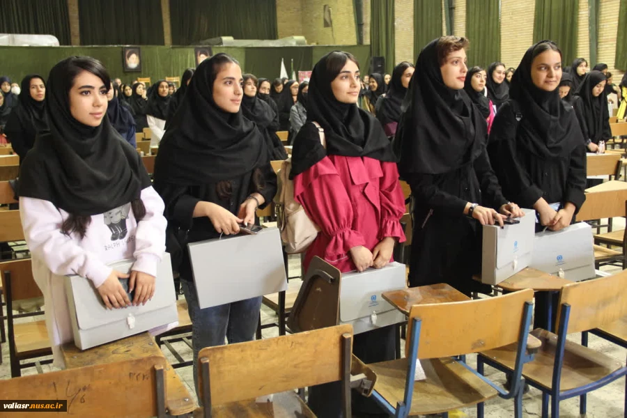 آیین استقبال از نو دانشجویان در دانشکده ولی عصر(عج)( به روایت تصویر) 20