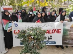 حضور ریاست و اساتید بسیجی دانشکده ولی عصر(عج) در در تجمع اساتید بسیجی دانشگاه های استان تهران در حمایت از مردم مظلوم فلسطین (غزه) 2