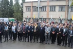 حضور رییس، کارکنان و دانشجویان دانشکده در اجتماع بزرگ دانشگاهیان دانشگاه فنی و حرفه‌ای همزمان با سالروز مبارزه با استکبار جهانی در دانشکده  فنی شهید شمسی پور 5