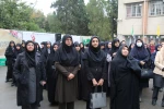 حضور رییس، کارکنان و دانشجویان دانشکده در اجتماع بزرگ دانشگاهیان دانشگاه فنی و حرفه‌ای همزمان با سالروز مبارزه با استکبار جهانی در دانشکده  فنی شهید شمسی پور 21