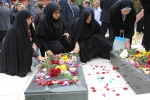 دهمین سالگرد تدفین شهدای گمنام دانشکده ولی عصر(عج) برگزار شد 11