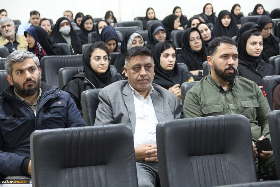 دهمین سالگرد تدفین شهدای گمنام دانشکده ولی عصر(عج) برگزار شد 3