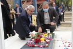 دهمین سالگرد تدفین شهدای گمنام دانشکده ولی عصر(عج) برگزار شد 10