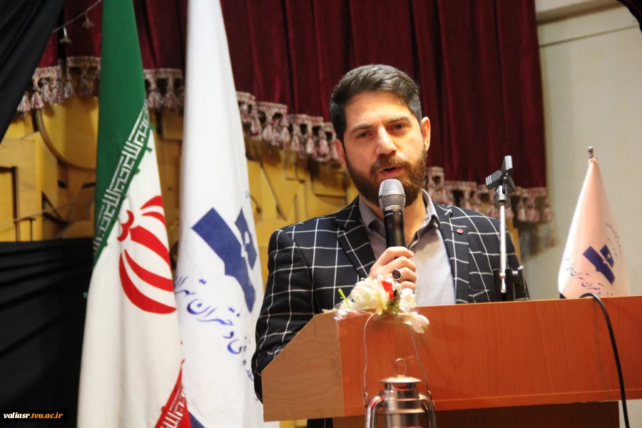 دهمین سالگرد تدفین شهدای گمنام دانشکده ولی عصر(عج) برگزار شد 2