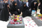 دهمین سالگرد تدفین شهدای گمنام دانشکده ولی عصر(عج) برگزار شد 2