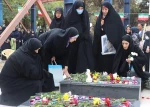 دهمین سالگرد تدفین شهدای گمنام دانشکده ولی عصر(عج) برگزار شد 2