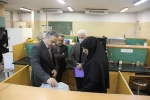 بازدید رئیس دانشگاه فنی و حرفه‌ای استان تهران از آموزشکده  فنی و حرفه ای دختران تهران ولی عصر(عج) 3