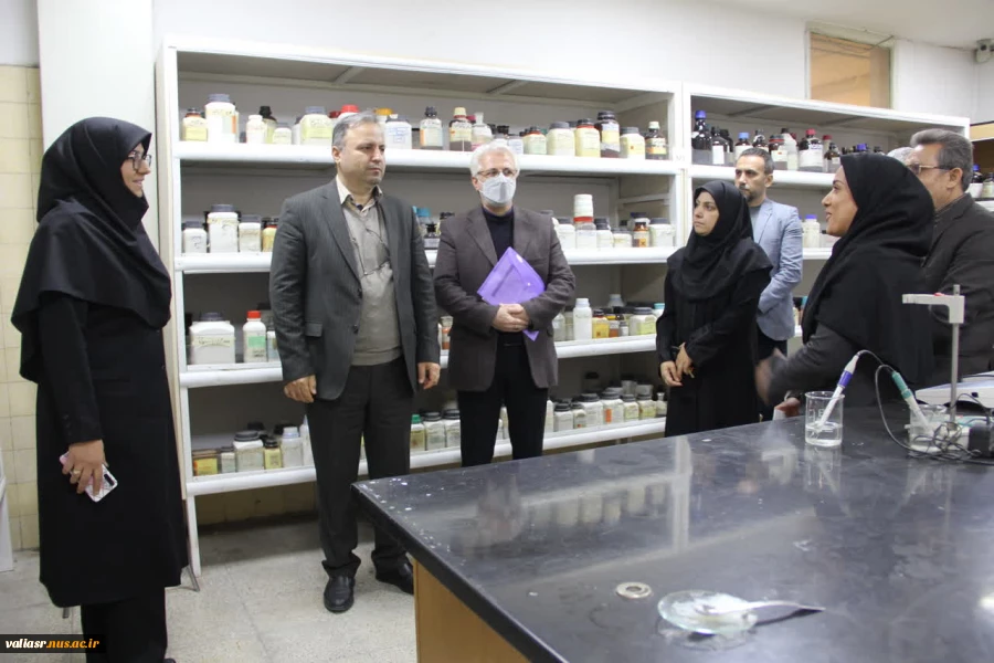 بازدید رئیس دانشگاه فنی و حرفه‌ای استان تهران از آموزشکده  فنی و حرفه ای دختران تهران ولی عصر(عج) 5