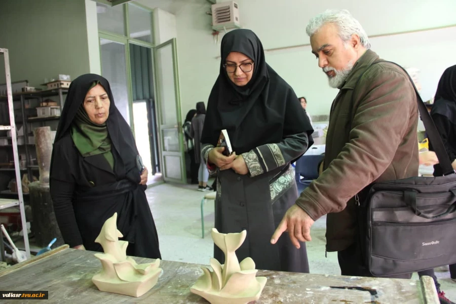 بازدید رییس دانشکده از ژوژمان پایان ترم سال تحصیلی 1403-1402 4