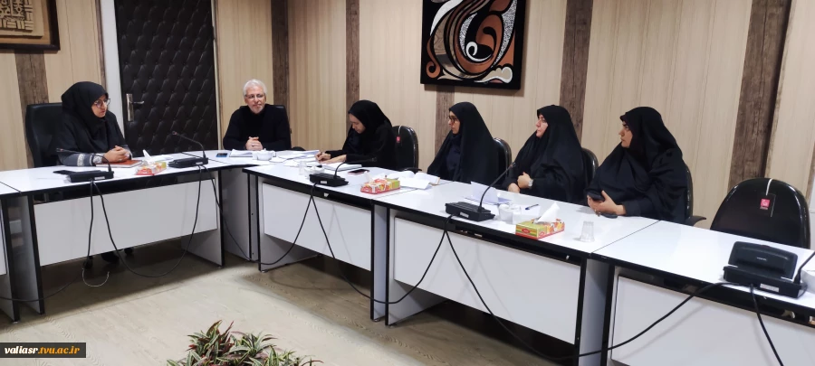 جلسه هماهنگی قبل از شروع امتحانات پایان ترم نیمسال اول در دانشکده ولی عصر(عج) برگزار شد 3