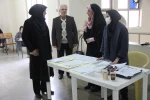 بازدید رییس دانشکده از حوزه امتحانات پایان ترم 5