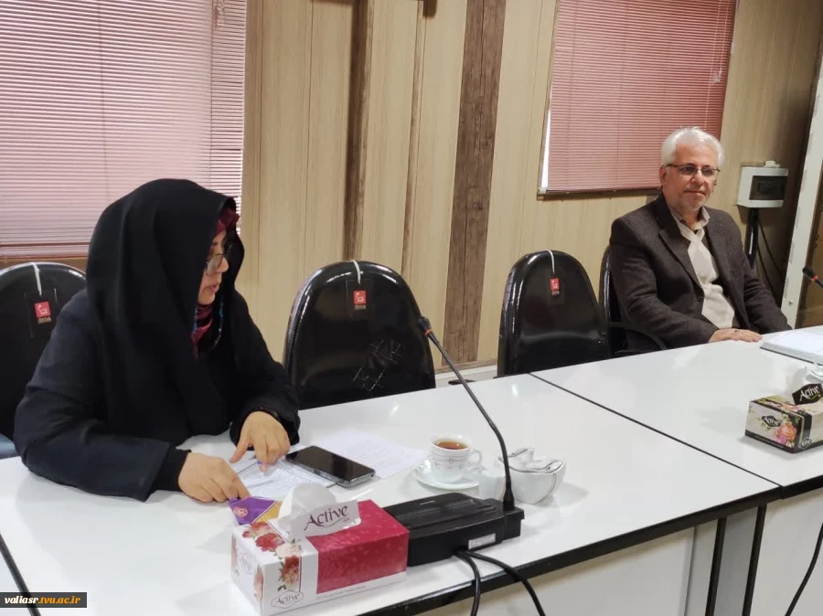 جلسه شورای فرهنگی با حضوررییس دانشکده برگزار شد 3
