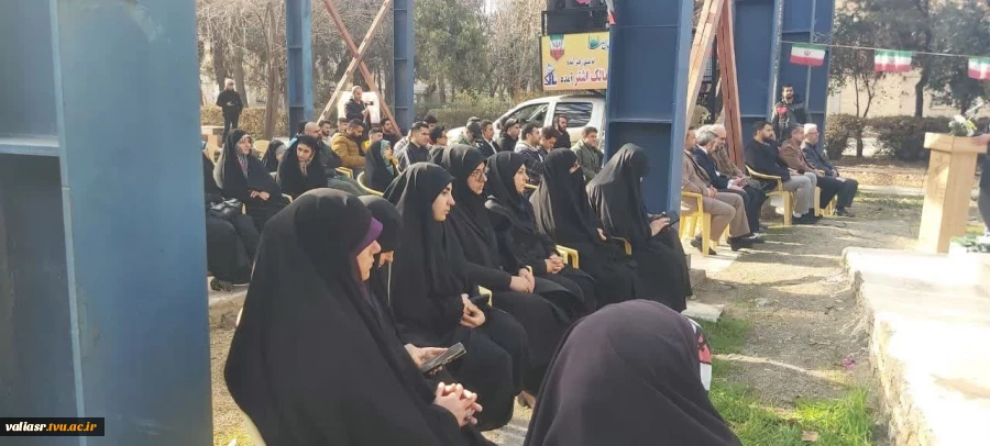 مراسم عطرافشانی شهدای گمنام دانشکده ولی عصر(عج) در یادواره 24 هزار شهید تهران برگزار شد 2