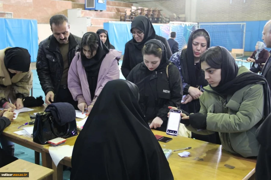 شور و شوق حضور دانشجویان خوابگاهی همزمان با آغاز نیمسال دوم تحصیلی (بهمن ۱۴۰۲) در دانشکده ولی عصر(عج) 6