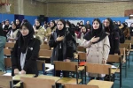 آیین استقبال از نو دانشجویان  ورودی بهمن ماه در دانشکده ولی عصر(عج) برگزار شد. 12