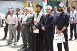 تجمع دانشجویان دانشکده ولی عصر (عج) در حمایت از اقدام جنبش دانشجویی در دانشگاه‌های امریکا 2