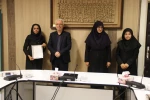تقدیر ازکارکنان حوزه آموزش بمناسبت هفته آموزش 15