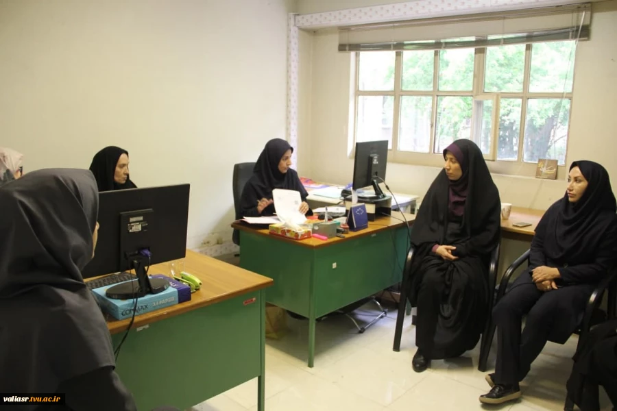 بازدید ناظرین مرکز نظارت و ارزیابی استان تهران از دانشکده فنی و حرفه ای تهران ولی عصر (عج) 7