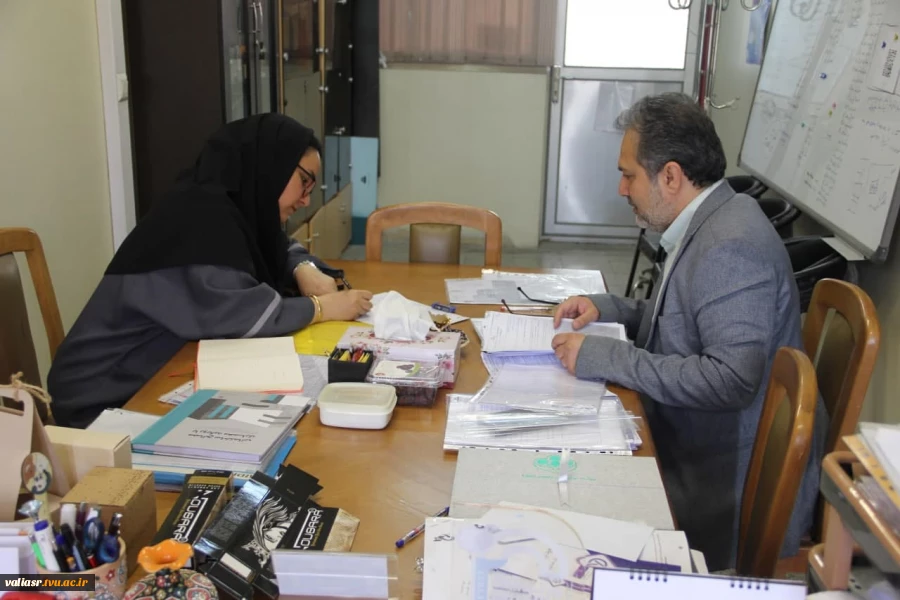بازدید ناظرین مرکز نظارت و ارزیابی استان تهران از دانشکده فنی و حرفه ای تهران ولی عصر (عج) 11