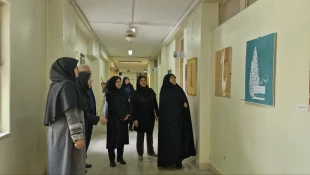 همزمان با روز پاسداشت زبان فارسی و گرامیداشت حکیم ابوالقاسم فردوسی نمایشگاه پوستر تایپوگرافی برگزار شد 4