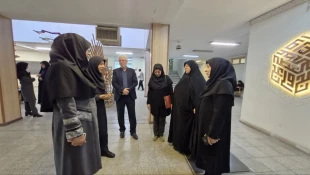 همزمان با روز پاسداشت زبان فارسی و گرامیداشت حکیم ابوالقاسم فردوسی نمایشگاه پوستر تایپوگرافی برگزار شد 5