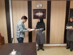 تقدیر ازکارکنان حوزه ریاست و روابط عمومی  بمناسبت روز ارتباطات و روابط عمومی 14