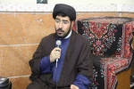 مراسم عزاداری شهدای خدمت، آیت الله سید ابراهیم رئیسی و همراهان ایشان در دانشکده ولی عصر(عج) برگزار شد 2