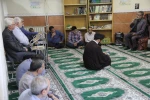 مراسم عزاداری شهدای خدمت، آیت الله سید ابراهیم رئیسی و همراهان ایشان در دانشکده ولی عصر(عج) برگزار شد 2