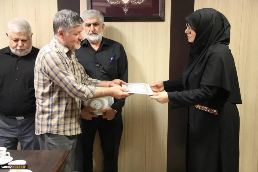 تقدیر ازکارکنان حوزه حراست بمناسبت روز حراست 11
