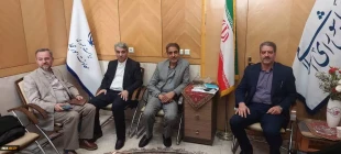 حضور رئیس دانشگاه ملی مهارت و مشاور پارلمانی رئیس دانشگاه در دفتر ویژه دولت در مجلس شورای اسلامی 9
