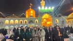 حضور دانشجویان فعال فرهنگی دانشکده در اردوی زیارتی و سیاحتی نهاد رهبری 3