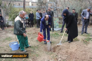 برگزاری آئین درختکاری در دانشکده ملی مهارت تهران ولی عصر(عج) 6