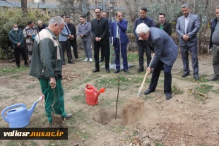 برگزاری آئین درختکاری در دانشکده ملی مهارت تهران ولی عصر(عج) 7