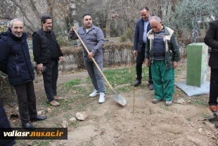 برگزاری آئین درختکاری در دانشکده ملی مهارت تهران ولی عصر(عج) 13