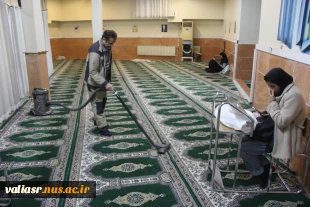 آیین غبار روبی نماز خانه ها در دانشکده ملی مهارت ولی عصر(عج) برگزار شد 4