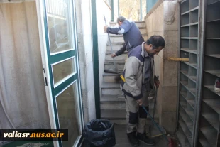 آیین غبار روبی نماز خانه ها در دانشکده ملی مهارت ولی عصر(عج) برگزار شد 6