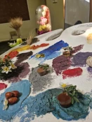 چیدمان نوروزی سالن ساختمان آموزش 7