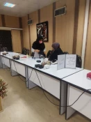 تست غربالگری دیابت وفشارخون در دانشکده ولی عصر(عج) برگزار گردید. 4