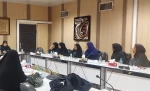 برگزاری جلسات دوره ای دکتر شیرین بابائی با همکاران  واحدها در دانشکده ولی عصر(عج) 2