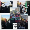 حضور دانشجویان بسیجی در دسته بزرگ عزاداری دانشجویی_مردمی 2