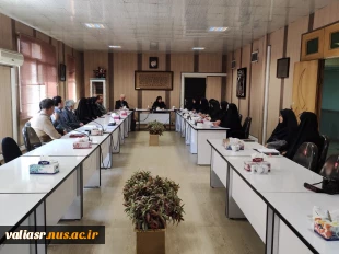 اولین جلسه هماهنگی واحدها در دانشکده ولی عصر(عج) برگزار شد 4