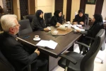 جلسه پیشگیری از زمینه های آسیب پذیری و ارتقای سلامت دانشجویاندر دانشکده ولی عصر(عج) برگزار شد 2