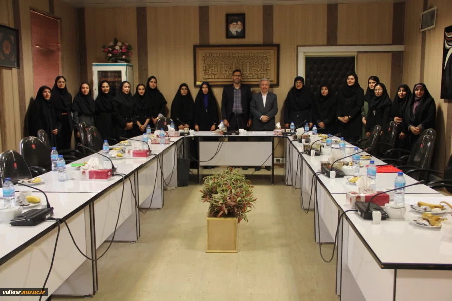 جلسه هم اندیشی کانون ها و  انجمن های علمی دانشجویی و تشکل های دانشجویی در دانشکده ولی عصر(عج) برگزار شد 2